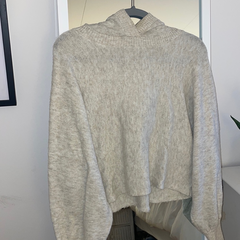 Zara cropped hoodie